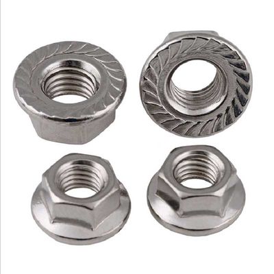 M3-M16 Stainless Steel Serrated Flange Nuts