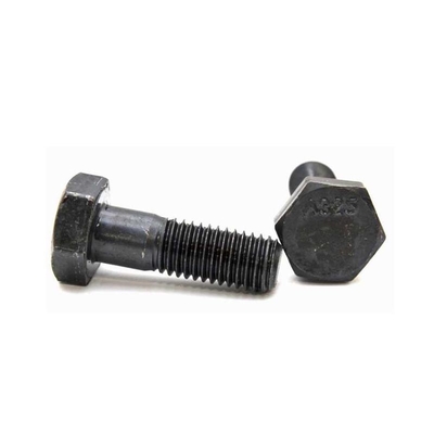 Black Heavy Hex Structural Bolts ASTM F3125 Grade A325 Type 1