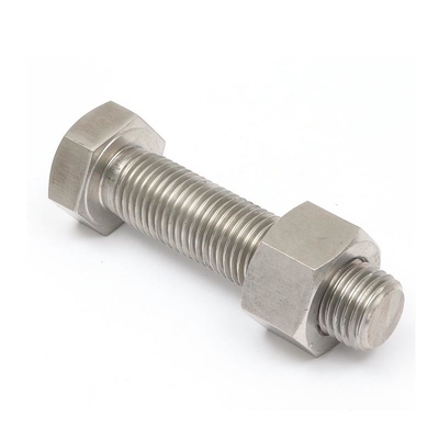 316 Stainless Steel Hex Bolts And Nuts DIN933 DIN931 High Tension A4 80