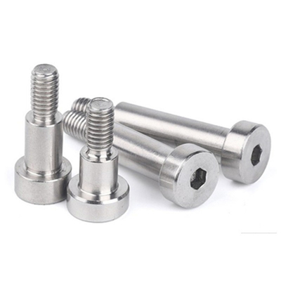 Stainless Steel Hex Flange Shoulder Bolt Flat Head High Precision