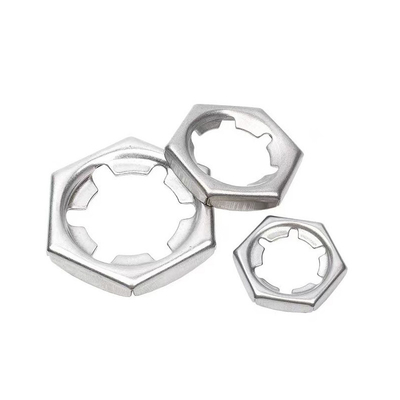 Customized Stainless Steel Lock Nut Binding Nut Self Locking for Heavy Industry / Mining