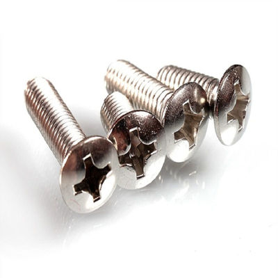 Zinc Coated DIN SUS304 Stainless Steel Pan Head Screws M5 50mm Screws For Lamps