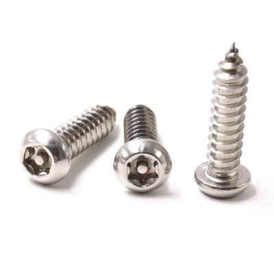 ST6.3 25mm Pan Head Torx Self Tapping Thread Anti Theft Tapping Screw