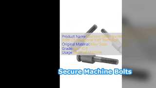 Hex Head Bolts M4-M26 Grade 8.8 Fasteners