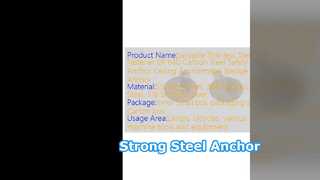 Strong Steel Nail Anchor Secure Ceiling Mounts